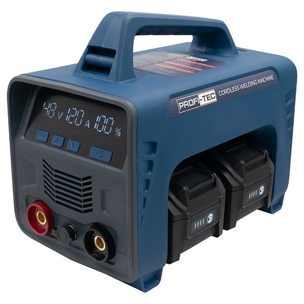 Акумуляторний зварювальний апарат PCWM16040 X-MAX Power (2&times;PT4080XM (8.0 Aг), зарядний пристрій) 006617 фото