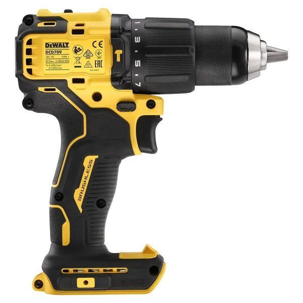 Дриль-шуруповерт акумуляторний безщітковий ударний DeWALT DCD709N DCD709N фото