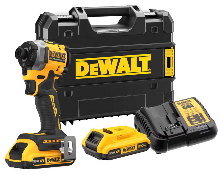 Шуруповерт ударний акумуляторний безщітковий DeWALT DCF850D2T DCF850D2T фото