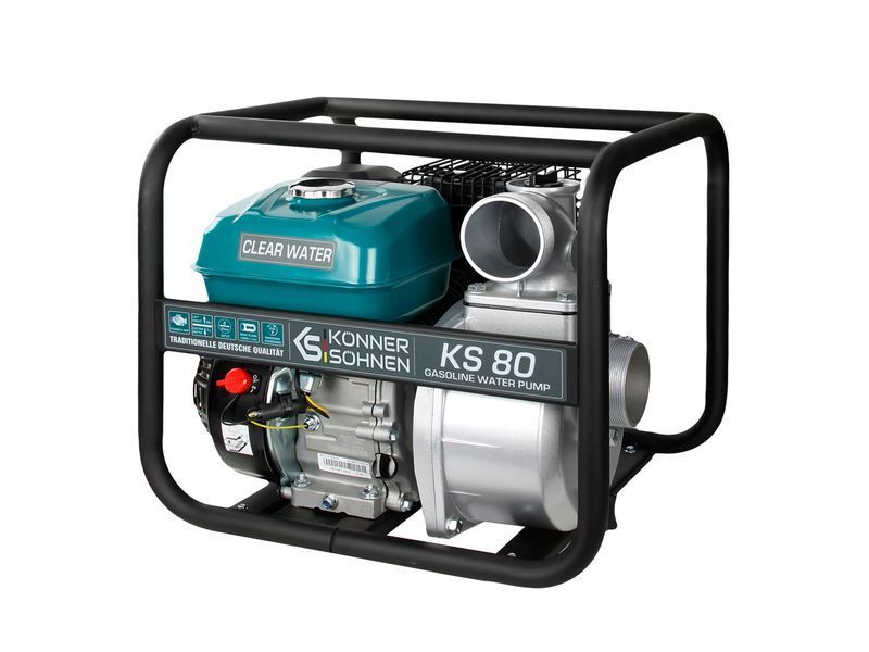 Мотопомпа для чистої води Konner&Sohnen KS 80 000000140 фото