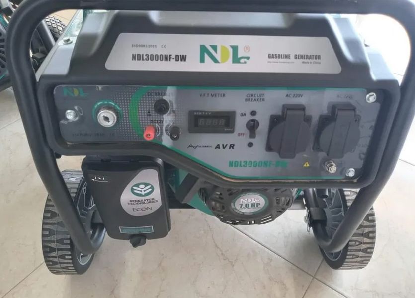 Генератор бензиновый NDL 3000NF-DW (3кВт) ndl3000nf-dw фото