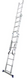 Алюминиевая трехсекционная лестница VIRASTAR TRIOMAX VTL037 (3x7 ступеней) VTL037 фото 4