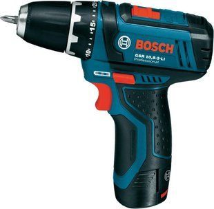Дрель-шуруповёрт Bosch GSR 10,8-2 LI 0601868107 фото