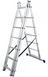 Алюминиевая трехсекционная лестница VIRASTAR TRIOMAX VTL037 (3x7 ступеней) VTL037 фото 2