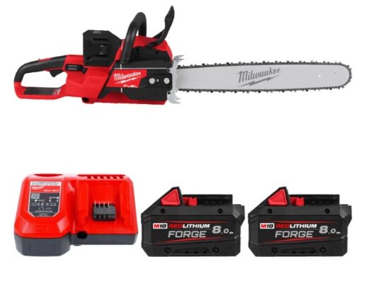 Пила цепная аккумуляторная бесщёточная MILWAUKEE M18 F2CHS50-802 (2Х18В) 4933480121 фото