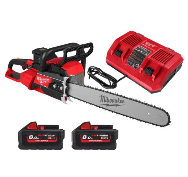 Пила цепная аккумуляторная бесщёточная MILWAUKEE M18 F2CHS50-802 (2Х18В) 4933480121 фото
