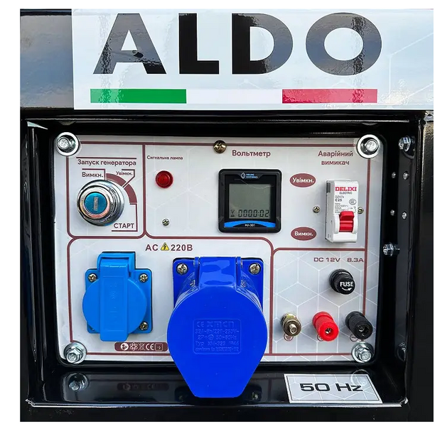 Генератор дизельний ALDO AP-5500DE (5.0-5.5 кВт) 005158 фото