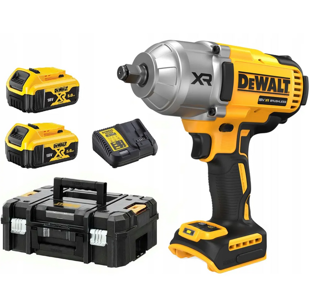 Гайковерт ударний акумуляторний безщітковий DeWALT DCF900P2T DCF900P2T фото