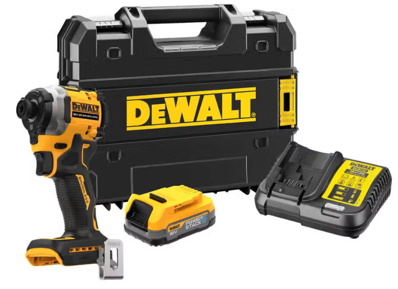Шуруповёрт ударный аккумуляторный бесщёточный DeWALT DCF850E1T DCF850E1T фото