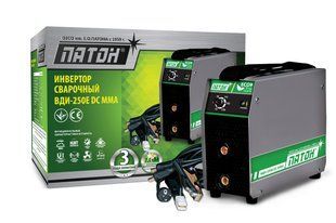 ПАТОН ВДИ 250 Е DC MMA Сварочный инвертор 7a00252 фото