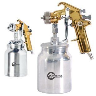 Пневматичний фарборозпилювач HP GOLD PROF INTERTOOL PT-0219 PT-0219 фото