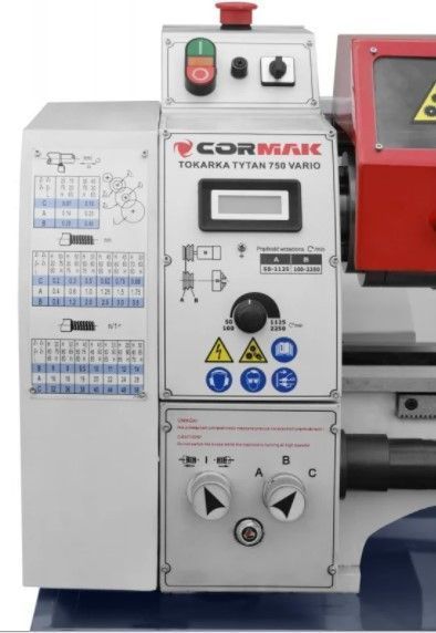 Токарный станок CORMAK TYTAN 750 VARIO 750VARIO фото