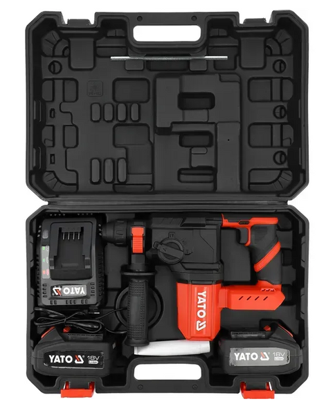 Перфоратор YATO YT-827722 (SDS+, 18 В, 2x4 Ач) YT-827722 фото