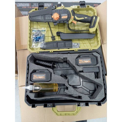 Мини-пила аккумуляторная GRUNTEK Li-Ion 21V 2Ah (295701800) 295701800 фото