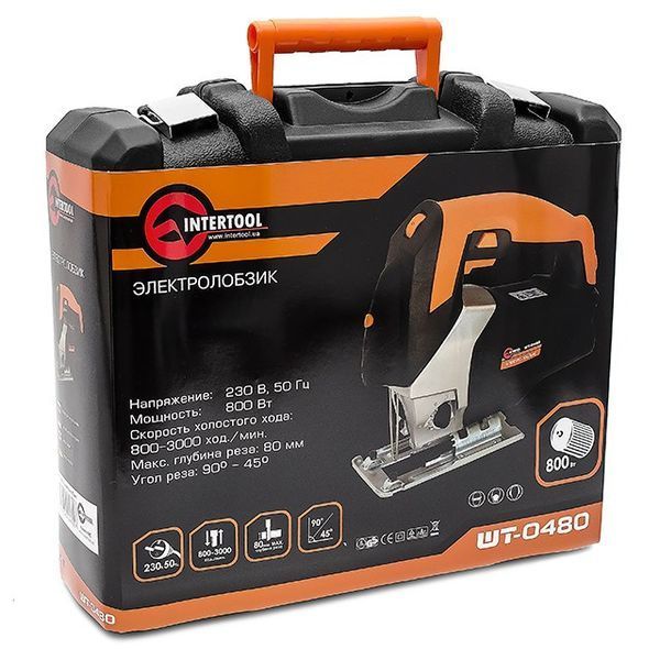 Электролобзик INTERTOOL WT-0480 WT-0480 фото