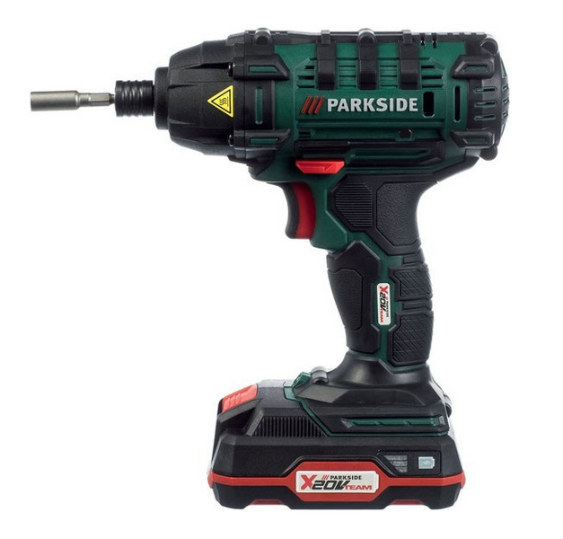 Аккумуляторный гайковёрт Parkside PDSSA 20-LI A1 52549 фото