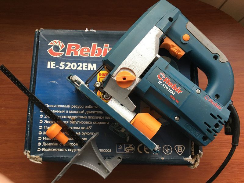 Лобзик електричний Rebir IE-5202EM 5202EM-N фото