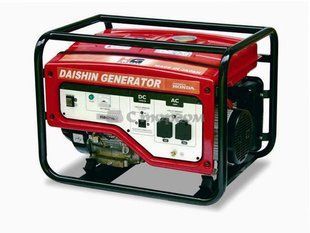 DAISHIN SGB7001HA Генератор 5.5 кВа, GX390, бак 25 л, датчик рівня масла, вольтметр DC, вихід 12 V-8 3A, ваг 1531901 фото