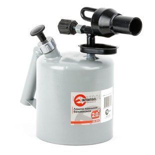 Лампа паяльна бензинова 2.0 л INTERTOOL GB-0033 GB-0033 фото