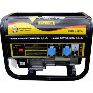 Бензиновий генератор Forte FG3800 43689 фото