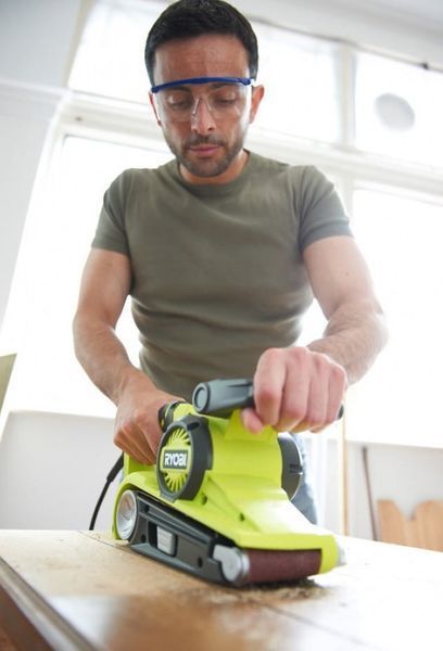 Шліфмашина стрічкова Ryobi EBS750 5133002276 фото