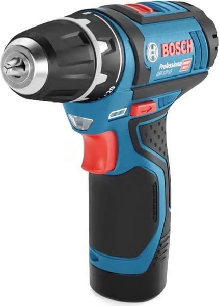 Шуруповерт аккумуляторный Bosch Professional GSR 12V-15 + наборы сверл и бит 0.601.868.10G фото