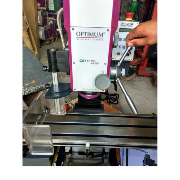 Фрезерный станок по металлу Optimum Maschinen OPTImill MH22 V 3338135 фото