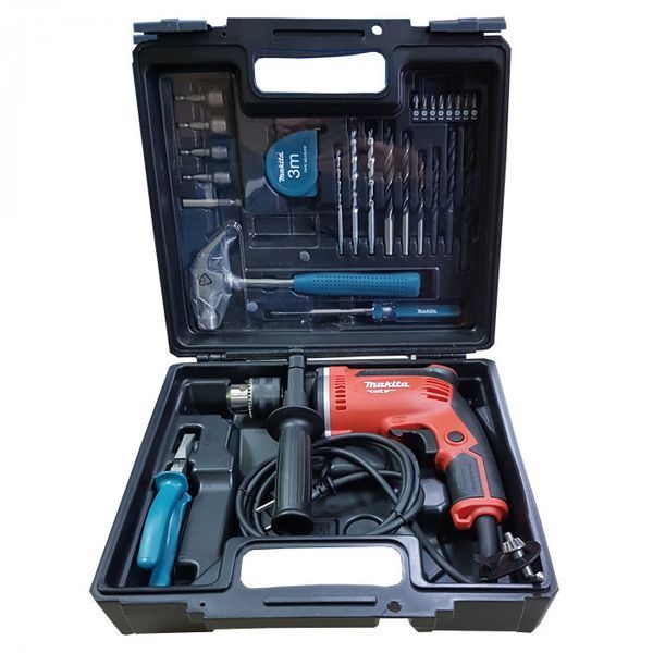 Дриль ударний Makita MT M8103KX2 (з набором аксесуарів) M8103KX2 фото