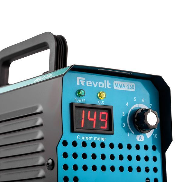 Зварювальний інверторний апарат Revolt MMA-260 r12848 фото