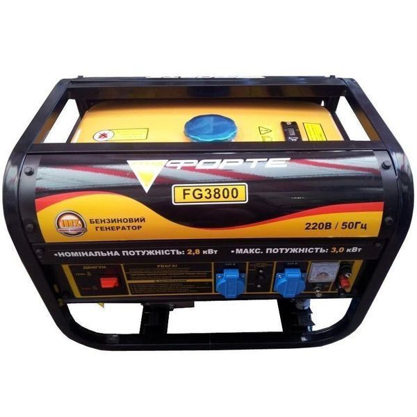 Бензиновий генератор Forte FG3800 43689 фото