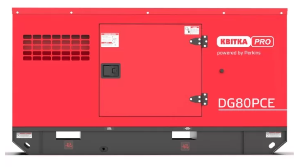 Дизельный генератор КВІТКА PRO DG80PCE (70 кВт, 400 В) (110-7153) 110-7153 фото