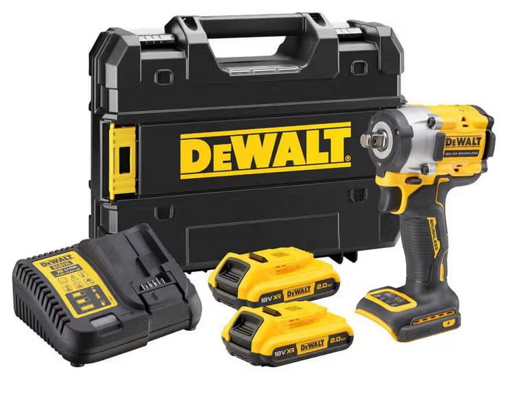 Гайковерт ударный аккумуляторный бесщёточный DeWALT DCF921D2T DCF921D2T фото