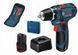 Шуруповерт аккумуляторный Bosch Professional GSR 12V-15 + наборы сверл и бит 0.601.868.10G фото 2