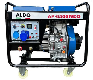 Дизельний зварювальний генератор ALDO AP-6500WDG (6.0-6.5 кВт) 005065 фото