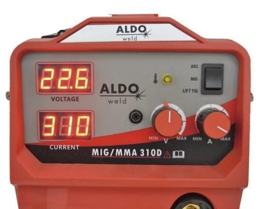 Зварювальний інверторний напівавтомат ALDO MIG/MMA/TIG-310D 001804 фото
