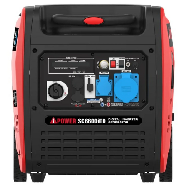 Инверторный двухтопливный (газобензиновый) генератор A-iPower SC6600iED (5,5 / 5 кВт) SC6600iED фото