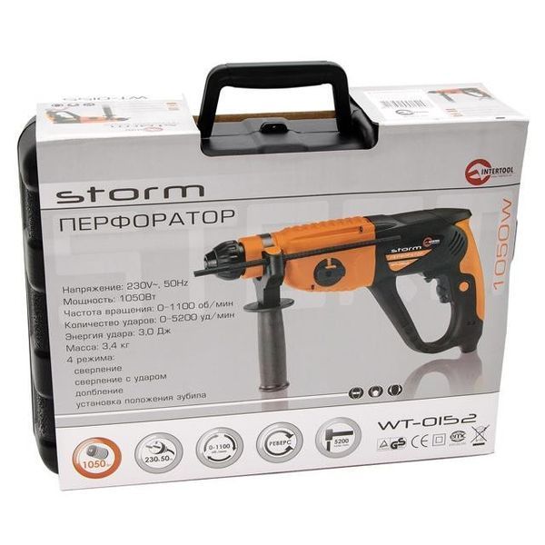 Перфоратор SDS-Plus INTERTOOL WT-0152 WT-0152 фото