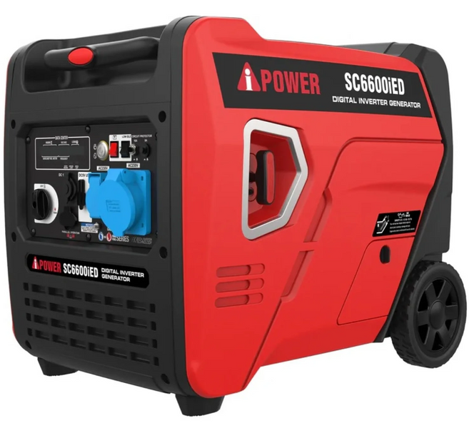 Инверторный двухтопливный (газобензиновый) генератор A-iPower SC6600iED (5,5 / 5 кВт) SC6600iED фото