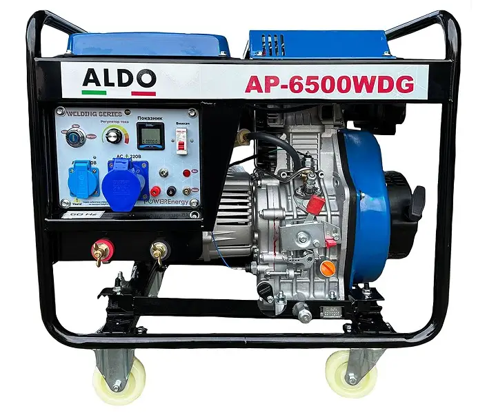 Дизельный сварочный генератор ALDO AP-6500WDG (6.0-6.5 кВт) 005065 фото
