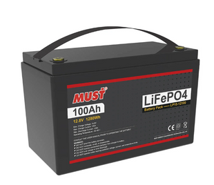 Літій-залізо-фосфатний акумулятор Must LP15-12100 (12.8V/100Ah) LP15-12100 фото
