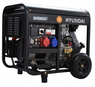 Дизельний генератор Hyundai DHY 8500LEK-T DHY 8500LEK-T фото