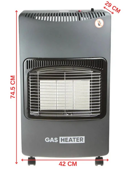 Портативний газовий обігрівач Gas Heater 78287 (3 режими потужності 1500 Вт,2800 Вт,4200 Вт) 78287 фото