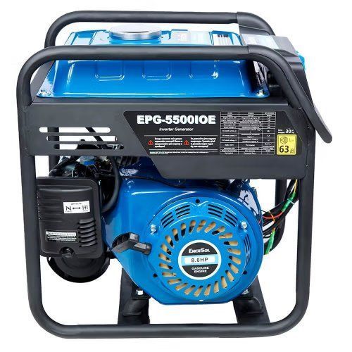 Генератор інверторний бензиновий EnerSol EPG-5500IOE (5,5 кВт) EPG-5500IOE-AL фото
