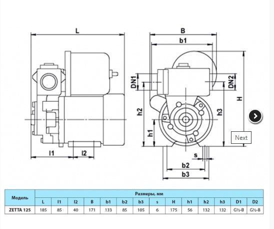 Насосная станция Насосы+Оборудование ZETTA 125 ZETTA125 фото