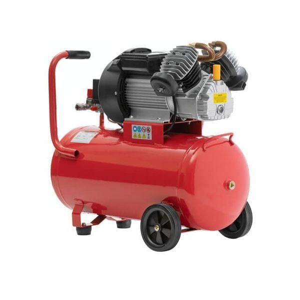 Компрессор поршневой 2-х цилиндровый INTERTOOL PT-0007 PT-0007 фото
