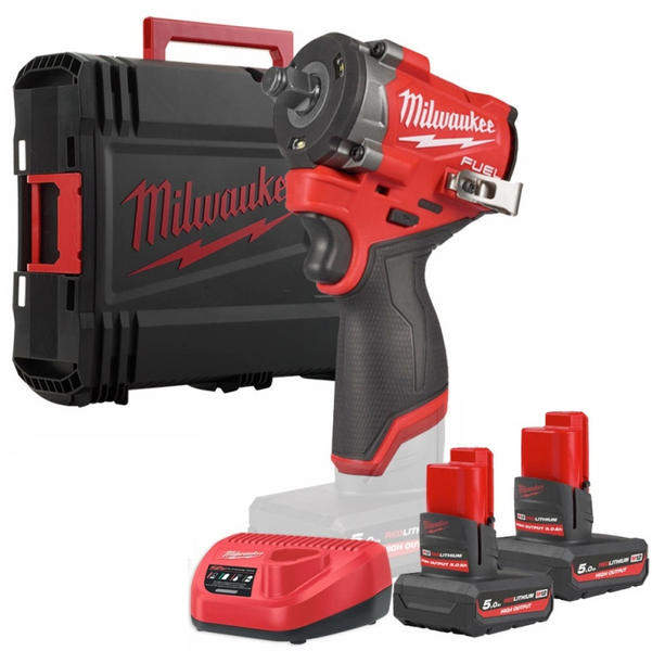 Гайковерт акумуляторний безщітковий MILWAUKEE M12 FCIWF12G3-502X (1/2", 746 Нм) 4933493455 фото