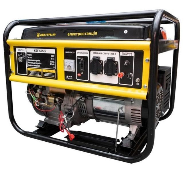Комбинированный генератор (газ-бензин) Кентавр КБГ-605ЕГ 116616 фото