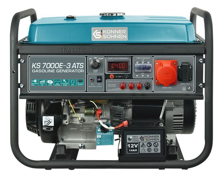 Бензиновый генератор Konner&Sohnen KS 7000E ATS-3 000000736 фото