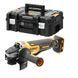 Аккумуляторная угловая шлифмашина DeWALT DCG406NT