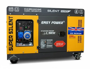 Генератор дизельний EASY POWER DG35000SE3 15-16кВт DG35000SE3 фото